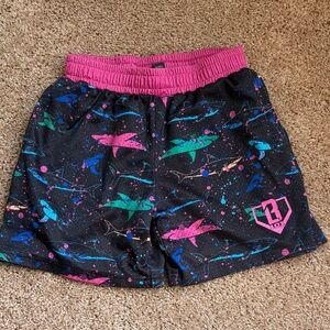 Baseball 101 Shark shorts